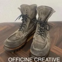 OFFICINE CREATIVE レザーブーツ 紐 26.5cm ビンテージ