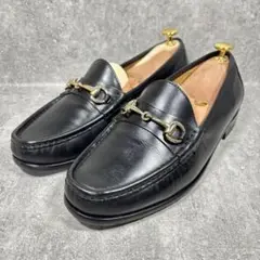【美品】COLE HAAN ピンチ ビットローファー レザー 24.5cm