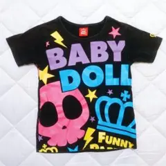 BABY DOLL 半袖 Tシャツ 120cm ドクロ スカル