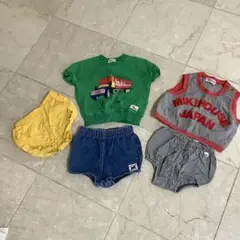 MIKI HOUSE 5着　ビンテージ品　80〜85 専用‼️