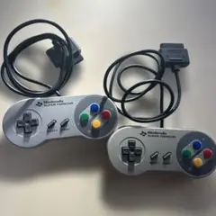 動作確認済み　スーパーファミコン　コントローラー　２台