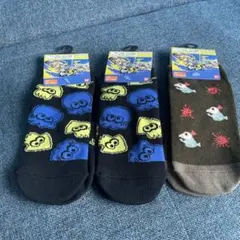 スプラトゥーン　靴下　セット　イカ　タコ　コジャケ　アベイル　しまむら