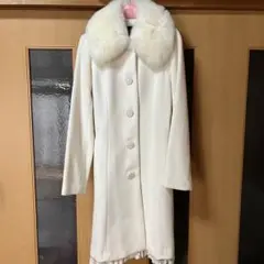 ミッシュマッシュ ファー付き ロングコート