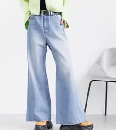 PAGEBOYフルワイドジーンズ25inch