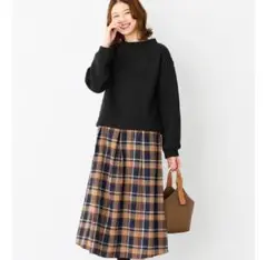 未使用　楽かわドッキングワンピース XL ネイビー