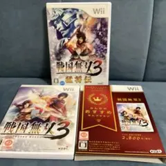 戦国無双3と戦国無双3猛将伝セット　Wii