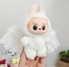 POPMART LABUBU ラブブ　着せ替え　　羽　白