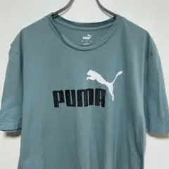 PUMAプーマ　半袖Tシャツ　定番シンプルロゴプリント　ゆったり