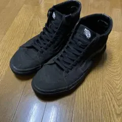 ※値下げ【大人気】Vans オールブラックハイカット