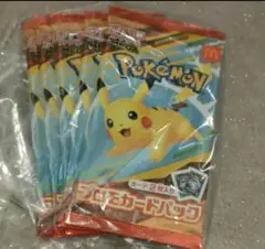 マクドナルド　ポケモン　プロモカード　5パック