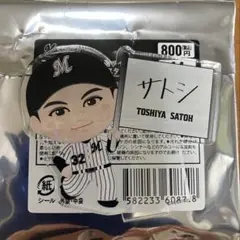 千葉ロッテマリーンズ　#32 佐藤都志也選手アクリルスタンド