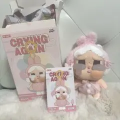 国内正規品 POPMART クライベイビー うさぎ 兎 ピンク CRYBABY