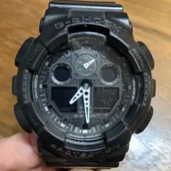 美品 CASIO G-SHOCK GA-100-1A1JF ベッカム着用品