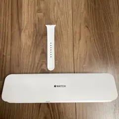 Apple Watch バンド　片方　MLサイズ　ホワイト　白　シリコンバンド