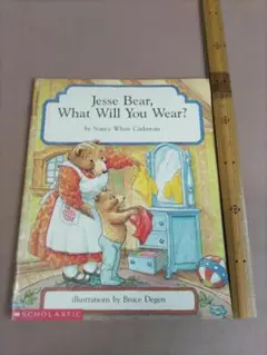英語絵本　Jesse Bear, What Will You Wear?