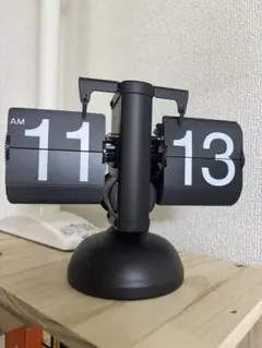 フリップクロック ブラック