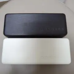 OWNDAYS(オンデーズ)のメガネケース 白と黒
