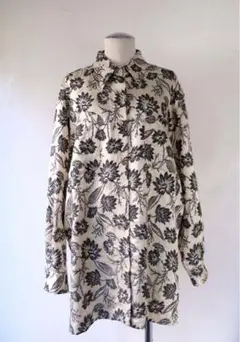 エリコカトリ flower jaquard standard shirts