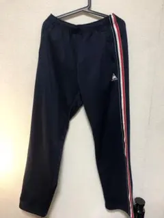 le coq sportif サイドストライプ ジャージパンツ