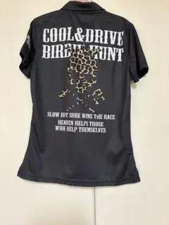 COOL & DRIVE レオパード柄ポロシャツ