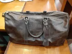 美品【BEPPE SPADACINI】イタリア製ボストンバッグ 定価10万円 美品【BEPPE SPADACINI】イタリア製ボストンバッグ 定価10万円