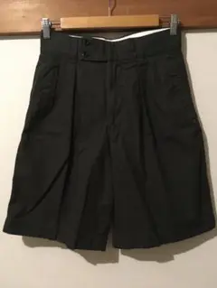 UNIQLO U / ワイドフィットタックチノショーツ ダークグレー・XS