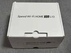 Speed Wi-Fi HOME 5G L13 ホームルーター SIMフリー