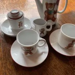 #ベアーのミニアチュア・ティーセット