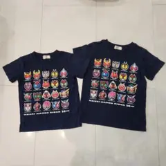 平成仮面ライダー20周年Tシャツ 2枚セット 110cm.120cm
