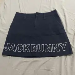 JACK BUNNY ネイビー ロゴスカート