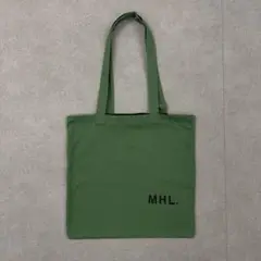 MHL. トートバッグ カーキ×ブラック 2WAY仕様