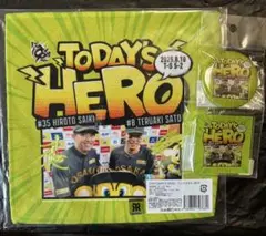 TODAY'S HERO 8/10 佐藤輝明選手.才木浩人投手セット
