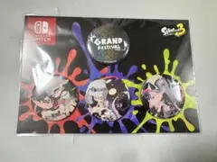 2025年最新】スプラトゥーン3 グランドフェスティバル 缶バッジ