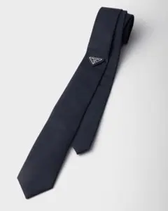 【試着のみ/美品】PRADA Re-Nylon ネクタイ トライアングルロゴ