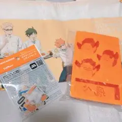 ハイキュー&モスバーガーサマーラッキーバッグナップサックフレークシールステッカー