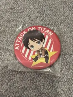 進撃の巨人 ぺたん娘トレーディング缶バッチ75 エレン