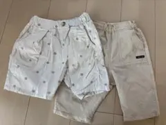アプレレクール　プティマイン　ハーフパンツ2枚セット　100センチ