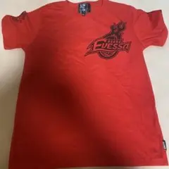 OSAKA EVESSA 赤 Tシャツ。Sサイズ。大阪エヴッサ。サイン入り