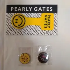 PEARLY GATES ゴルフマーカーセット 2個入り
