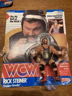 新品　wwe リック・スタイナー　フィギュア　マテル　ブロン・ブレーカー 新品 wwe リック・スタイナー フィギュア マテル ブロン・ブレーカー