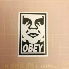 防水ステッカー　obey
