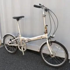 中古車　Dahon Metro DAHON METRO ダホン メトロ 折りたたみ自転車 ホワイト 中古