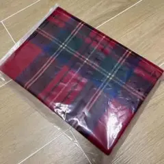 【即日発送】ジョンストンズ カシミア大判赤 レッド☆ブラックスチュワート