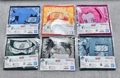 一番くじ　NARUTO 波の国編　Ｆ賞タオルコレクション6種セット