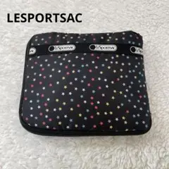 レスポートサック　トートバッグ　エコバッグ　星　買い物バック　折りたたみ