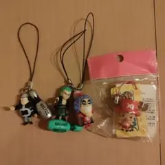 ワンピース フィギュアストラップ 4個セット