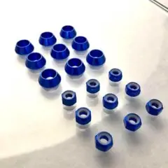 腰道具チェーンカスタム カラーワッシャー ナットセット