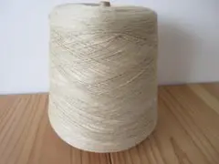 ✴︎コーン巻綿スプール糸✴︎約700g（紙管込) ベージュ系 日本製 コットン
