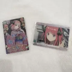五等分の花嫁 ウエハース3 中野二乃 スペシャルカード 箔押し