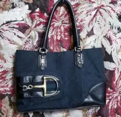 GUCCI ホースビット シェリーライン GG柄 トートバッグ